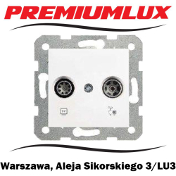 Panasonic VIKO KARRE gniazdo RTV przelotowe Warszawa Aleja Sikorskiego 3 LU3 Bartycka